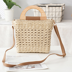 4Pcs 2 Styles D-shape Wooden Bag Handles&nbsp;FIND-WR0008-20