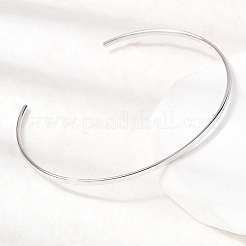 304 Stainless Steel Cuff Bangles&nbsp;LS-BJEW-D388-01A-P