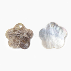 Natural Akoya Shell Pendants&nbsp;X-SHEL-R048-024
