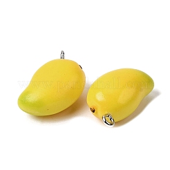 Fruit Theme Resin Pendants&nbsp;RESI-D018-01P-02