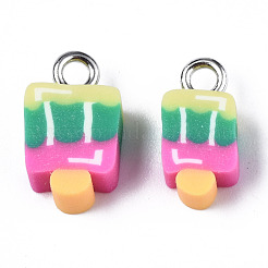 Handmade Polymer Clay Charms&nbsp;CLAY-T016-56