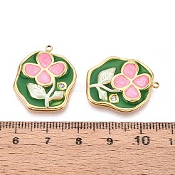 Ion Plating(IP) 304 Stainless Steel Rhinestone Pendants&nbsp;STAS-N109-253C-G