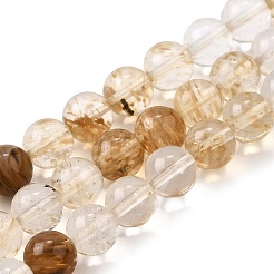 Watermelon Stone Glass Beads Strands&nbsp;G-L621-B03-4mm