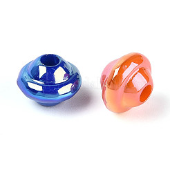 UV Plating Opaque Acrylic Beads&nbsp;OACR-N153-01