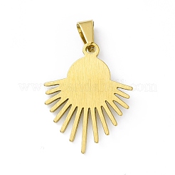 PVD Vacuum Plating 304 Stainless Steel Resin Pendants&nbsp;STAS-A062-10G
