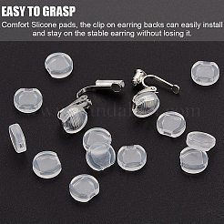 120Pcs Comfort Silicone Earring Pads&nbsp;KY-SP0001-04