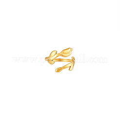 304 Stainless Steel Cuff Open Rings for Women&nbsp;WG59C7A-01
