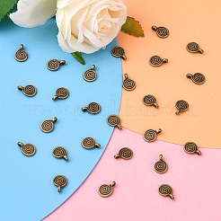 Tibetan Style Alloy Charms&nbsp;X-MLF0339Y-NF