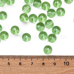Transparent Colours Glass Seed Beads&nbsp;SEED-Z004-T8MM-08