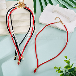 6Pcs 3 Colors 3MM Nylon Braided Cord Necklace Making&nbsp;AJEW-TA00058