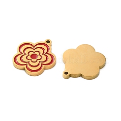 Ion Plating(IP) 304 Stainless Steel Charms&nbsp;STAS-M102-54G-01