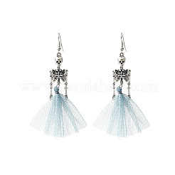 Alloy Skeleton Dangle Earrings&nbsp;FS-WGB7D7C-02