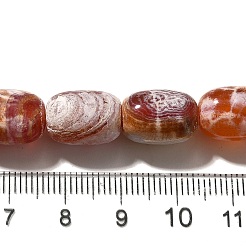 Natural Fire Crackle Agate(Dyed & Heated) Beads Strands&nbsp;G-H091-C03-01