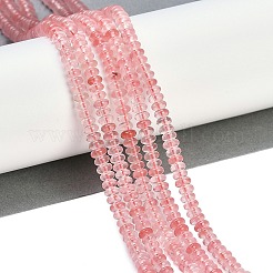 Cherry Quartz Glass Beads Strands&nbsp;G-K343-C26-01
