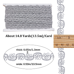 13.5M Metallic Yarn Ribbons&nbsp;OCOR-WH0058-60B