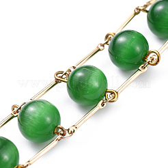 Brass Bar Link Chain Bracelets&nbsp;BJEW-JB04505