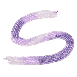 Cubic Zirconia Beads Strands&nbsp;ZIRC-P125-2x3mm-01