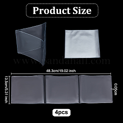 4Pcs PVC Mahjong Protective Case&nbsp;AJEW-WH0314-895