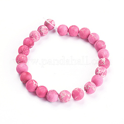 Natural Imperial Jasper Beads Strands&nbsp;G-F647-06