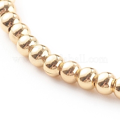 Glass & Brass Stretch Beaded Bracelets Sets&nbsp;BJEW-JB06151