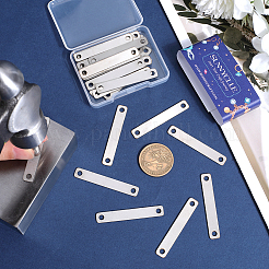 304 Stainless Steel Connector Charms&nbsp;STAS-SC0008-98P-01