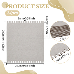 24Pcs Cardboard Weaving Looms&nbsp;DIY-FG0001-41B