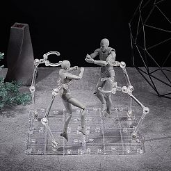 Plastic Humanoid Stand Support&nbsp;ODIS-FH0001-11