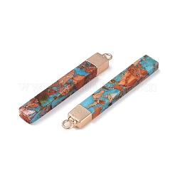 Dyed Synthetic Imperial Jasper Pendants&nbsp;G-P529-09A-G