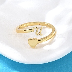 Brass Cuff Rings for Women&nbsp;RJEW-U044-U