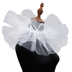 Detachable Lady's Gauze Fake Collar&nbsp;AJEW-WH20042-90D