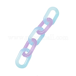 10Pcs Acrylic Handmade Cable Chains&nbsp;AJEW-JB01366