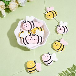 10Pcs 2 Colors Silicone Focal Beads&nbsp;JX758A