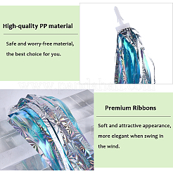 Kids Plastic Tassel Ribbon&nbsp;AJEW-CN0006-63A