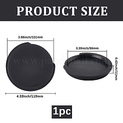 Silicone Guitar Sound Hole Cover&nbsp;AJEW-WH20018-102B