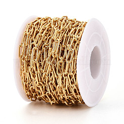 Brass Oval Link Chains&nbsp;CHC-T018-36G