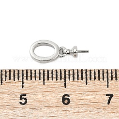 Brass Tube Bails&nbsp;KK-P302-19P