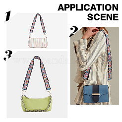 Polyester Adjustable Bag Strap&nbsp;FIND-WH0070-13C