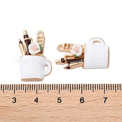Alloy Enamel Pendants&nbsp;FIND-O003-02C-KCG