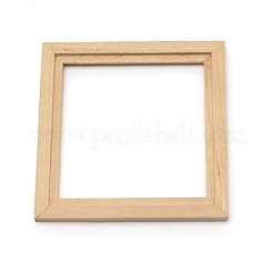 Square Birch Wood Photo Frame&nbsp;DIY-WH0259-85B