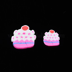 Handmade Polymer Clay Cabochons&nbsp;CLAY-N006-91