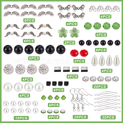 DIY Christmas Dangle Earring Making Kits&nbsp;DIY-SC0019-54