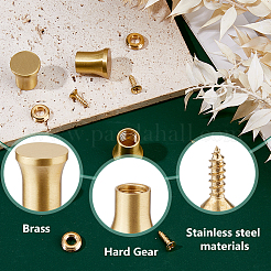4 Sets Brass Furniture Pads&nbsp;FIND-FH0016-58A
