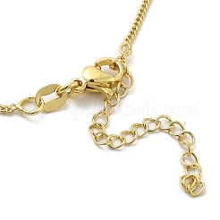 Crucifixion Cross Brass Micro Pave Cubic Zirconia Pendant Necklaces&nbsp;LS-NJEW-S385-02G