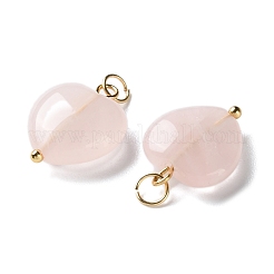 Natural Rose Quartz Pendants&nbsp;STAS-C120-09G