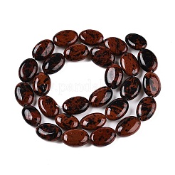 Natural Mahogany Obsidian Beads Strands&nbsp;G-M206-55