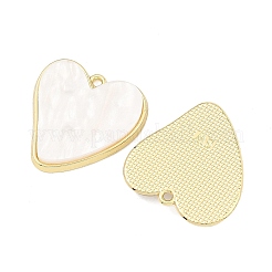 Valentine's Day Alloy with Acrylic Pendants&nbsp;AC-E003-11A-G01