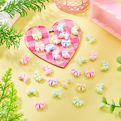 30Pcs Opaque Resin Decoden Cabochons&nbsp;RESI-TADJ0001-13A