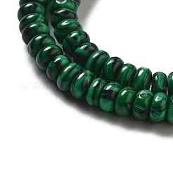 Synthetic Malachite Beads Strands&nbsp;G-K343-C15-01