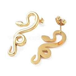304 Stainless Steel Stud Earring&nbsp;EJEW-M231-02D-G