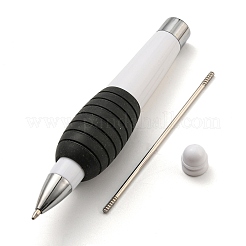 Plastic Retractable Ball-Point Pen&nbsp;LS-AJEW-P122-A02